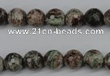 CGG02 15.5 inches 8mm faceted round ghost gemstone beads wholesale