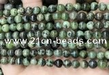 CGJ501 15.5 inches 6mm round green jade beads wholesale