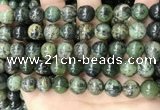 CGJ503 15.5 inches 10mm round green jade beads wholesale