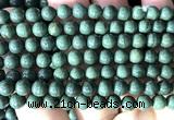 CGJ531 15 inches 6mm round green jasper beads wholesale