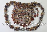 CGN830 20 inches stylish mixed gemstone statement necklaces