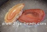 CGP2002 35*65mm - 65*100mm freeform agate slab pendants