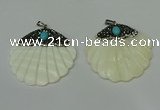 CGP295 45*48mm pearl shell pendants wholesale