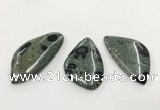 CGP3611 30*50mm - 35*55mm freeform kambaba jasper pendants