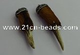 CGP395 15*75mm deer-horn pendants wholesale