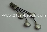 CGP529 16*18mm freeform pearl tassel pendants wholesale