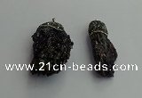 CGP606 22*50mm - 35*60mm nuggets gemstone pendants wholesale