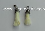 CGP620 12*35mm - 11*45mm horse tooth pendants wholesale