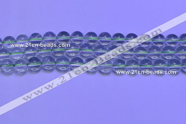 CGQ309 15.5 inches 12mm round A grade natural green quartz beads