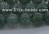 CGQ503 15.5 inches 10mm round imitation green phantom quartz beads