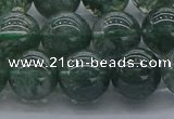 CGQ504 15.5 inches 12mm round imitation green phantom quartz beads