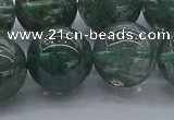 CGQ507 15.5 inches 18mm round imitation green phantom quartz beads