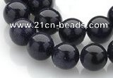 CGS03 15 inches 12mm round blue goldstone beads Wholesale