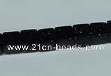 CGS118 15.5 inches 8*8mm cube blue goldstone beads wholesale
