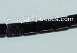 CGS126 15.5 inches 10*10mm square blue goldstone beads wholesale