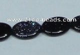 CGS135 15.5 inches 13*18mm oval blue goldstone beads wholesale