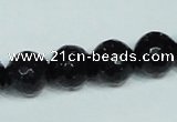 CGS139 15.5 inches 14mm faceted round blue goldstone beads wholesale