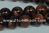 CGS205 15.5 inches 14mm round blue & brown goldstone beads wholesale