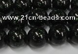 CGS403 15.5 inches 10mm round green goldstone beads wholesale