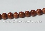 CGS50 15.5 inches 6mm round goldstone beads wholesale