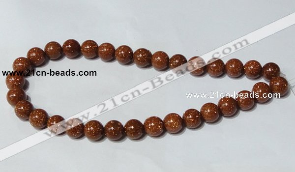 CGS52 15.5 inches 12mm round goldstone beads wholesale