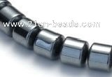 CHE03 16 inches 7mm column shape hematite beads Wholesale