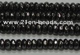 CHE101 15.5 inches 2*3mm faceted rondelle hematite beads wholesale