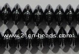 CHE109 15.5 inches 6*10mm rondelle hematite beads wholesale