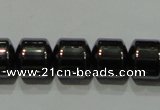 CHE118 15.5 inches 8*8mm tyre hematite beads wholesale