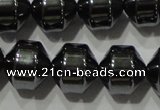 CHE131 15.5 inches 8*8mm hematite beads wholesale