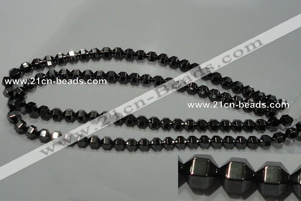 CHE133 15.5 inches 8*8mm hematite beads wholesale