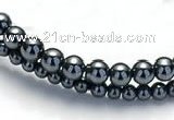 CHE17 16 inches 2mm & 3mm round hematite beads Wholesale