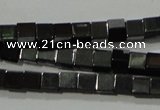 CHE180 15.5 inches 3*3mm cube hematite beads wholesale