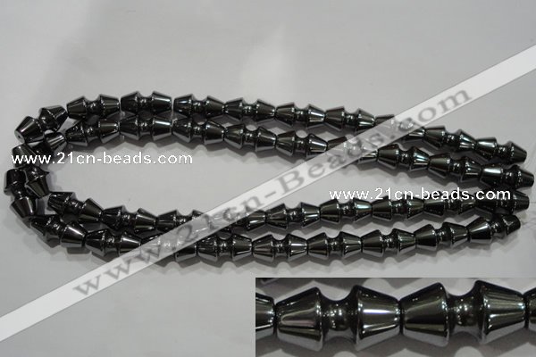 CHE210 15.5 inches 10*20mm dumbbell hematite beads wholesale