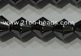 CHE212 15.5 inches 8*8mm bicone hematite beads wholesale