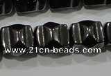 CHE232 15.5 inches 10*12mm hematite beads wholesale