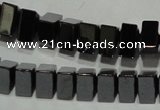 CHE237 15.5 inches 3*7mm triangle hematite beads wholesale