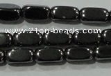 CHE248 15.5 inches 4*8mm cuboid hematite beads wholesale