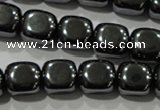 CHE250 15.5 inches 13*13mm cube hematite beads wholesale