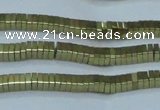 CHE559 15.5 inches 1*2*2mm square plated hematite beads wholesale