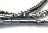 CHE60 15.5 inches 4*8mm column shape hematite beads Wholesale