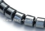 CHE66 15.5 inches 3mm column shape hematite beads Wholesale