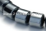 CHE70 15.5 inches 10mm column shape hematite beads Wholesale