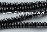 CHE961 15.5 inches 1.5*3mm rondelle hematite beads wholesale