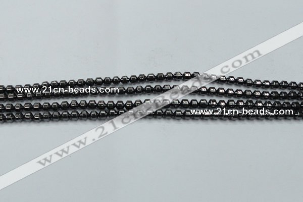 CHE971 15.5 inches 4*4mm hematite beads wholesale