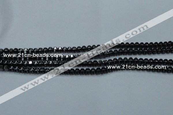 CHE980 15.5 inches 4*4mm hematite beads wholesale