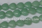 CHG10 15.5 inches 10*10mm heart amazonite gemstone beads wholesale