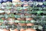 CHG152 15 inches 12mm heart fluorite gemstone beads wholesale