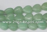 CHG26 15.5 inches 10*10mm heart green aventurine beads wholesale