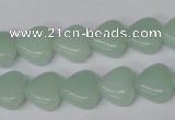 CHG30 15.5 inches 12*12mm heart amazonite gemstone beads wholesale